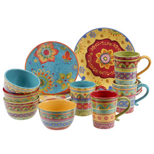 Wayfair | Multi-Colored Dinnerware Sets| Up to 65% Off Until 11/20